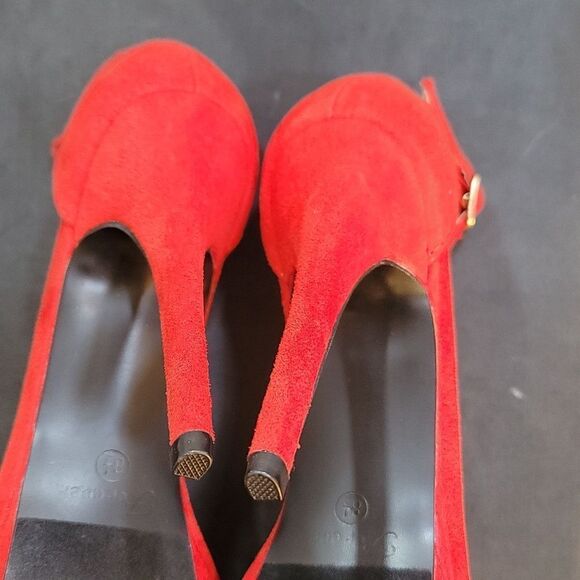 BRAND NEW FOREVER PLATFORM HIGH HEELS STILETTO PUMPS SANDALS - Picture 13 of 16